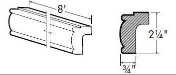 LIGHT RAIL MOLDING