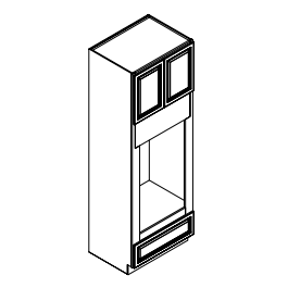 DOUBLE OVEN CABINETS - Fairfax Classic White